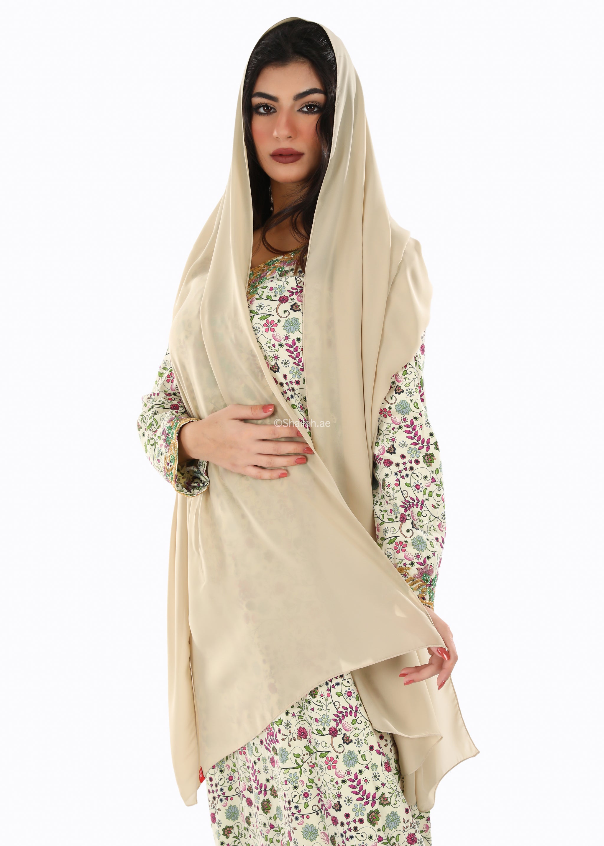 DS2-26 Duja Night Plain Home Hijab