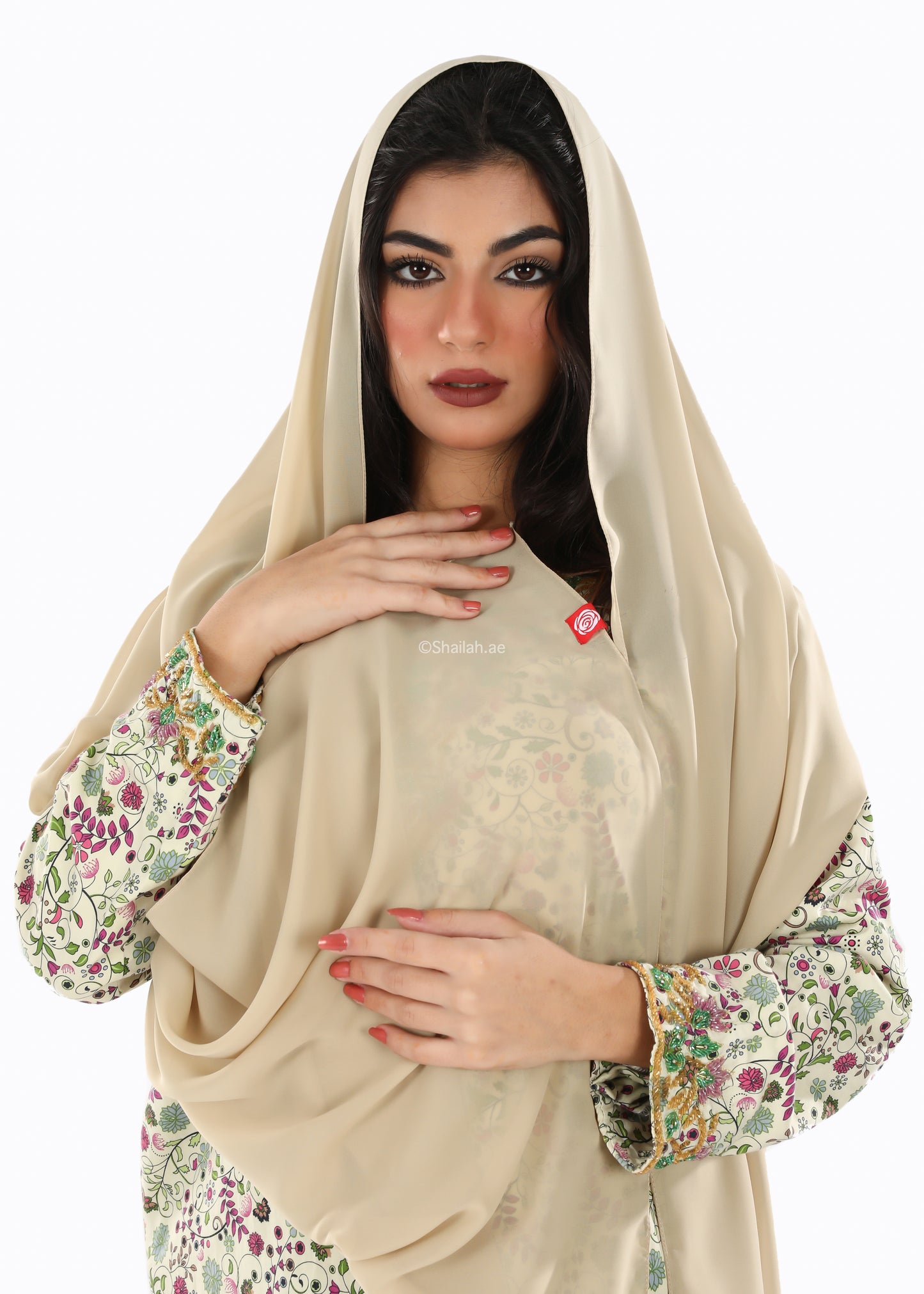 DS2-26 Duja Night Plain Home Hijab