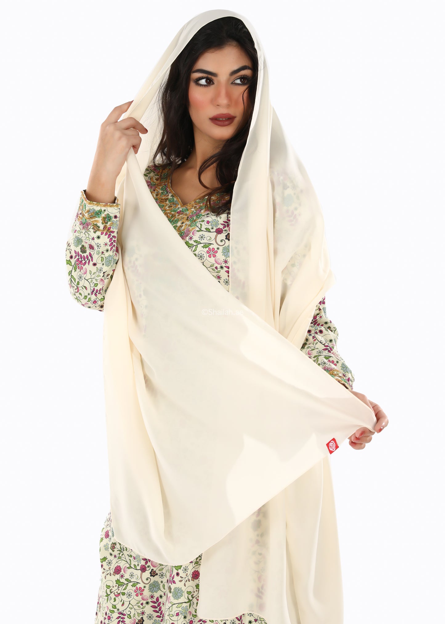 DS2-07 Duja Night Plain Home Hijab