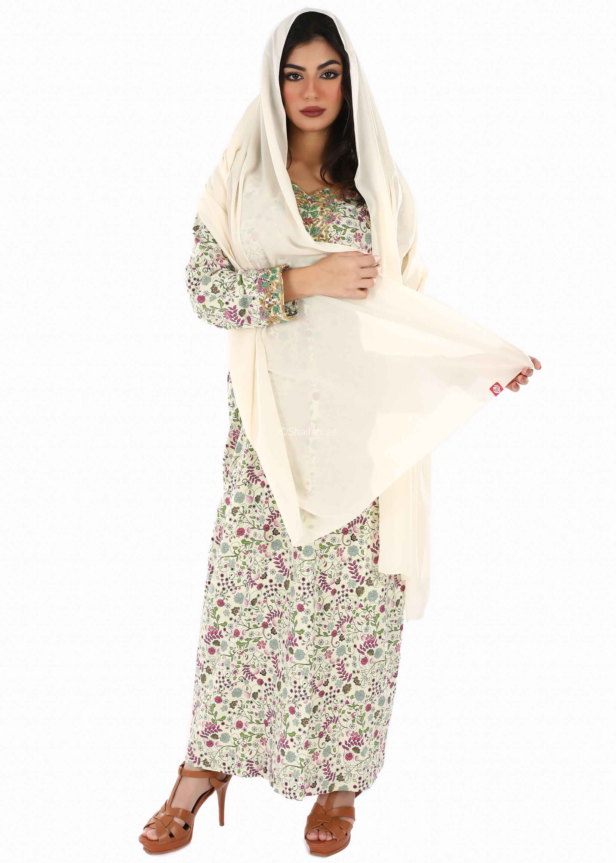 DS2-07 Duja Night Plain Home Hijab