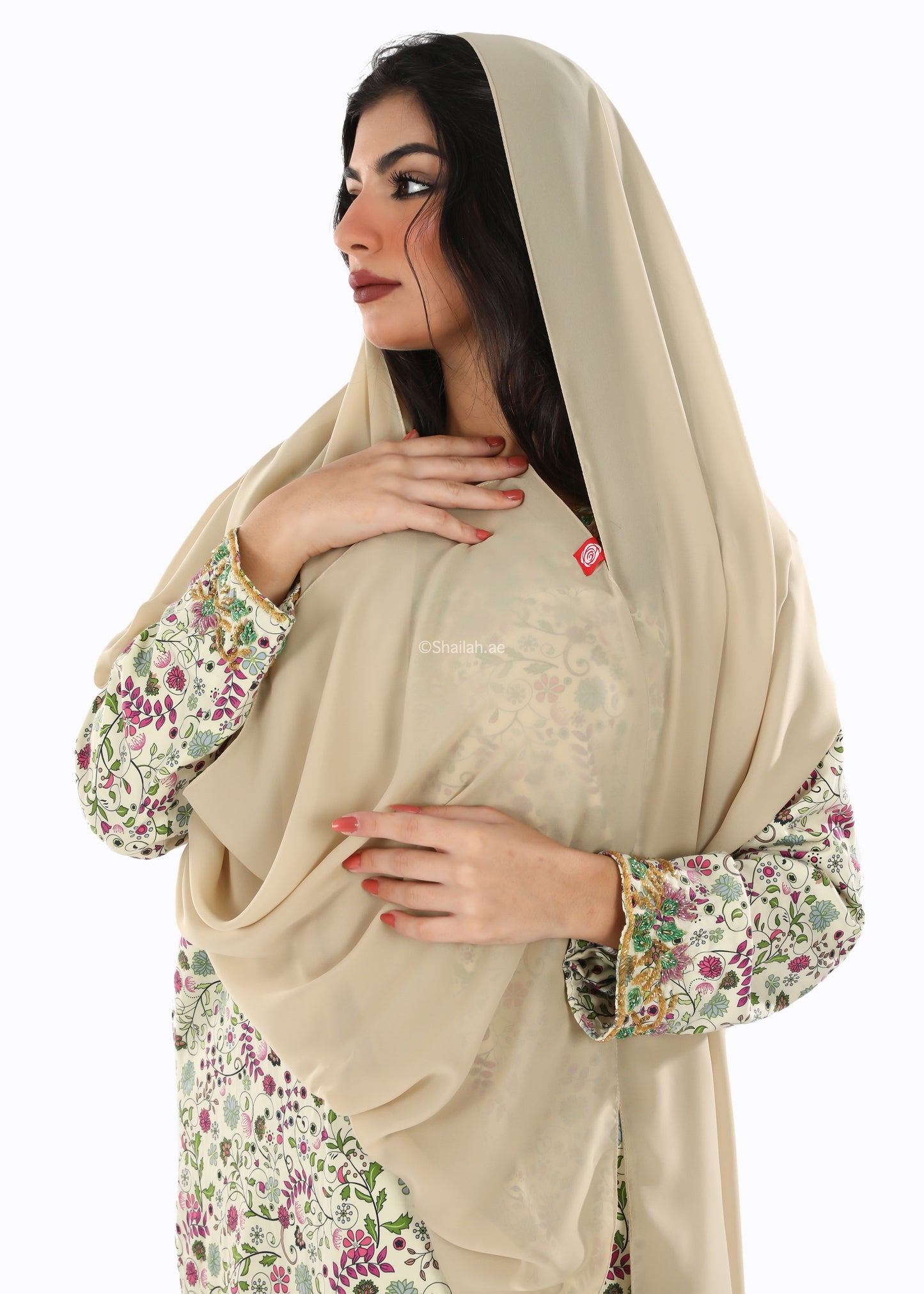 DS2-26 Duja Night Plain Home Hijab