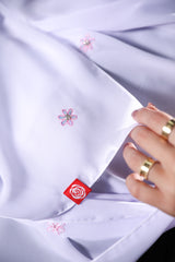 NR-05 Noura Scattered Beads Occasion Shaila — Blue