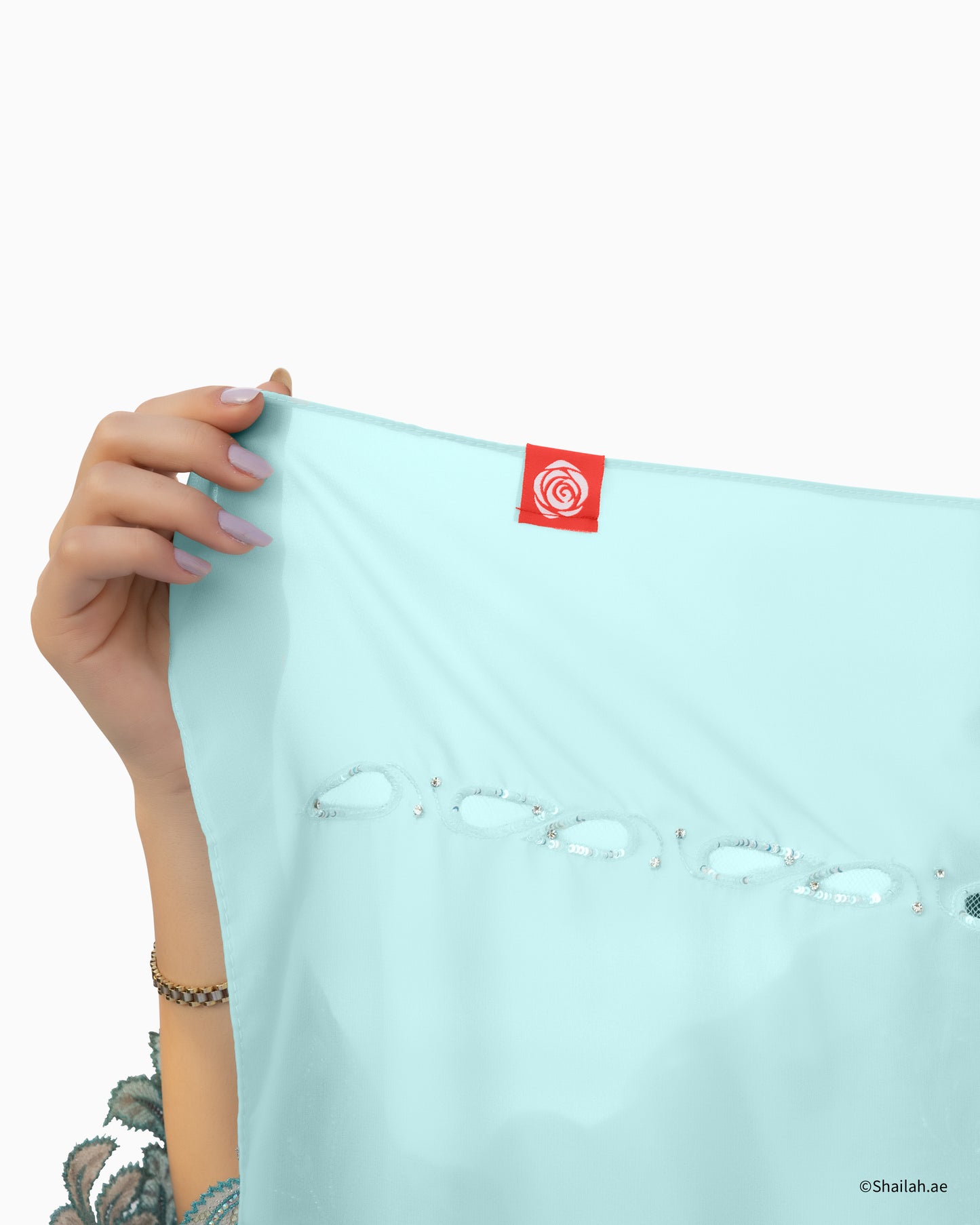 MK-02 شيلة حورية زرقاء