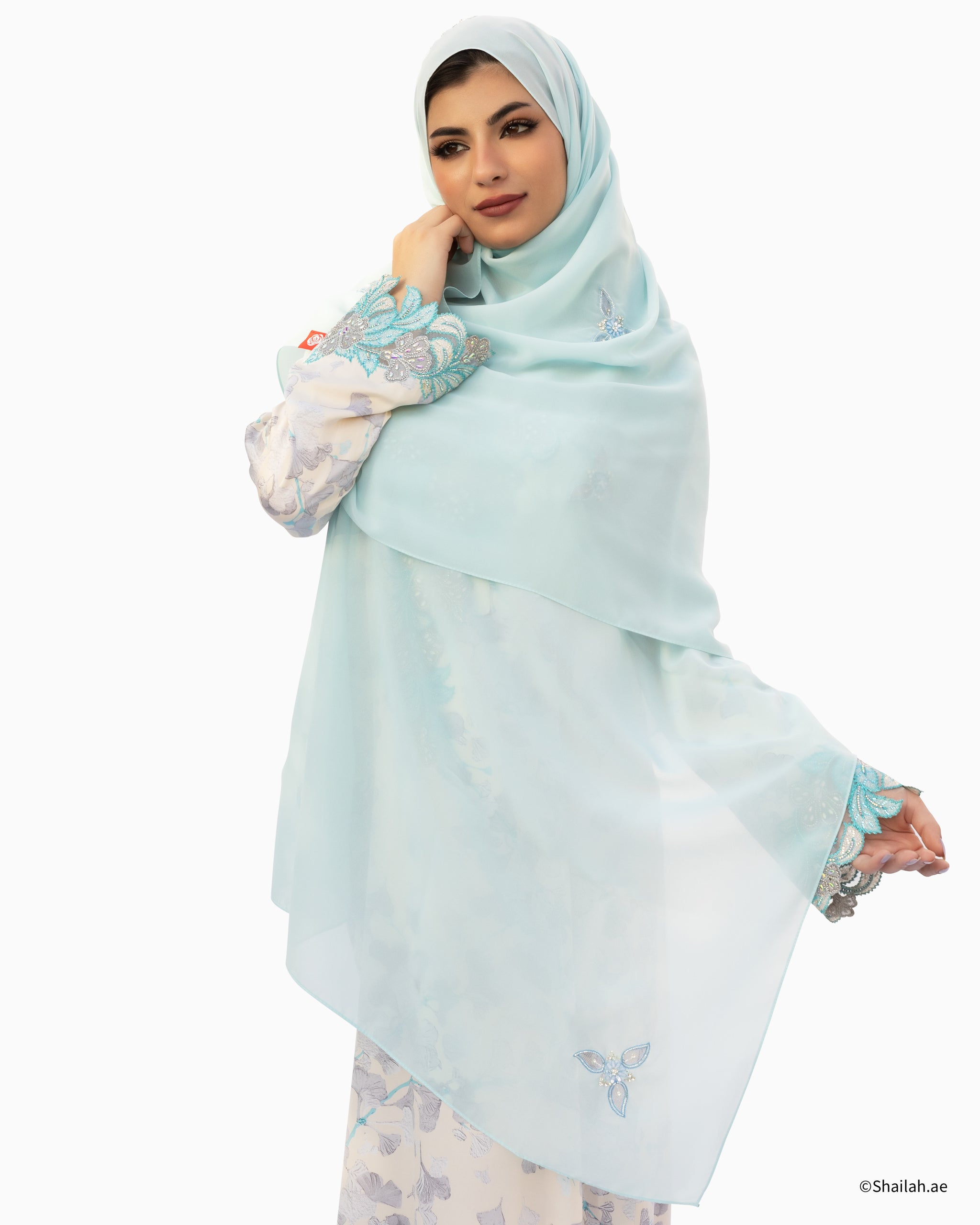 ML-02 شيلة نجمة سهيل منثرات زرقاء