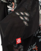 MS-03 Thuraya Scattered Beads Home Hijab — Black