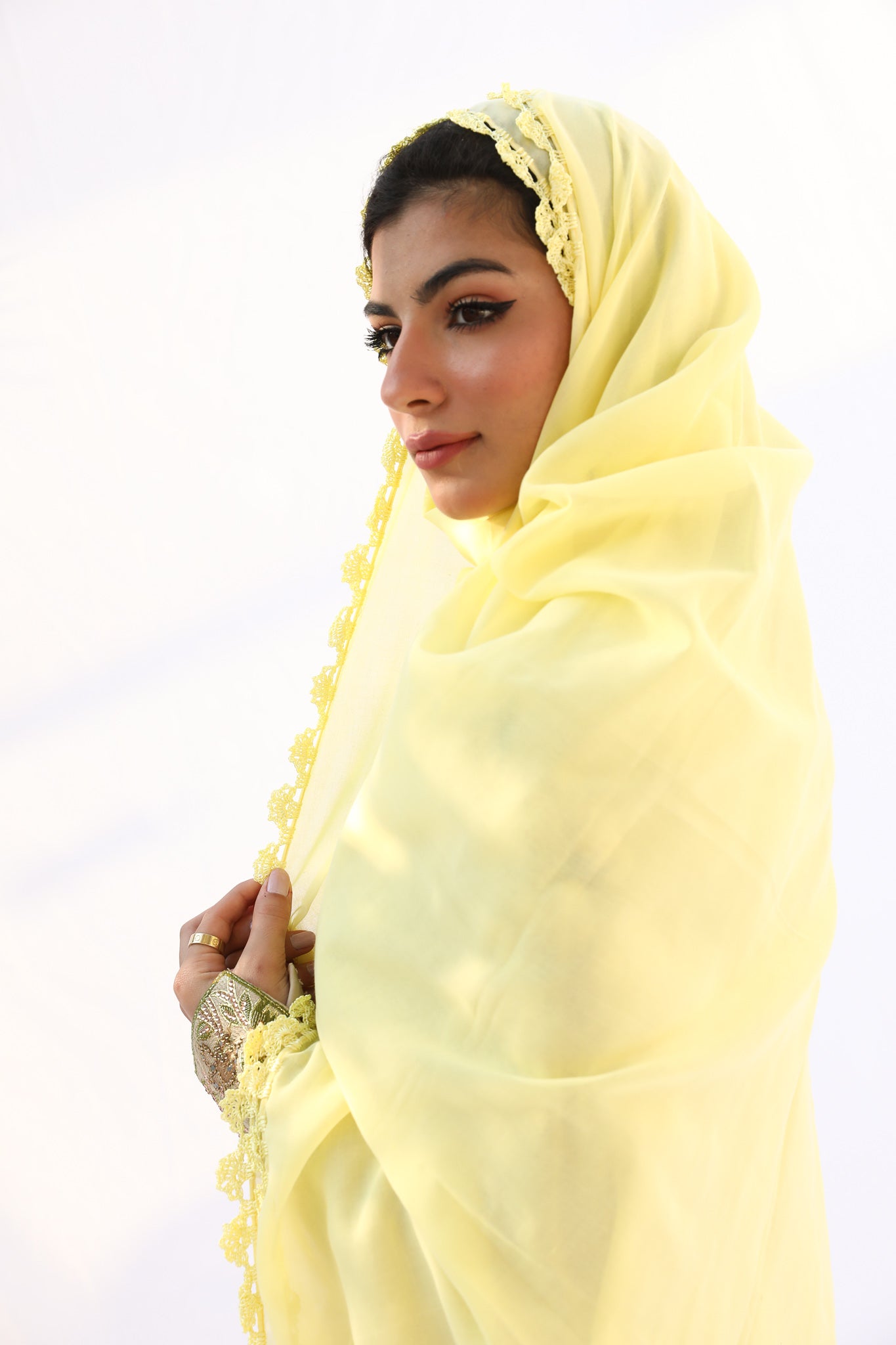 KS1-05 Handmade Crochet Home Hijab