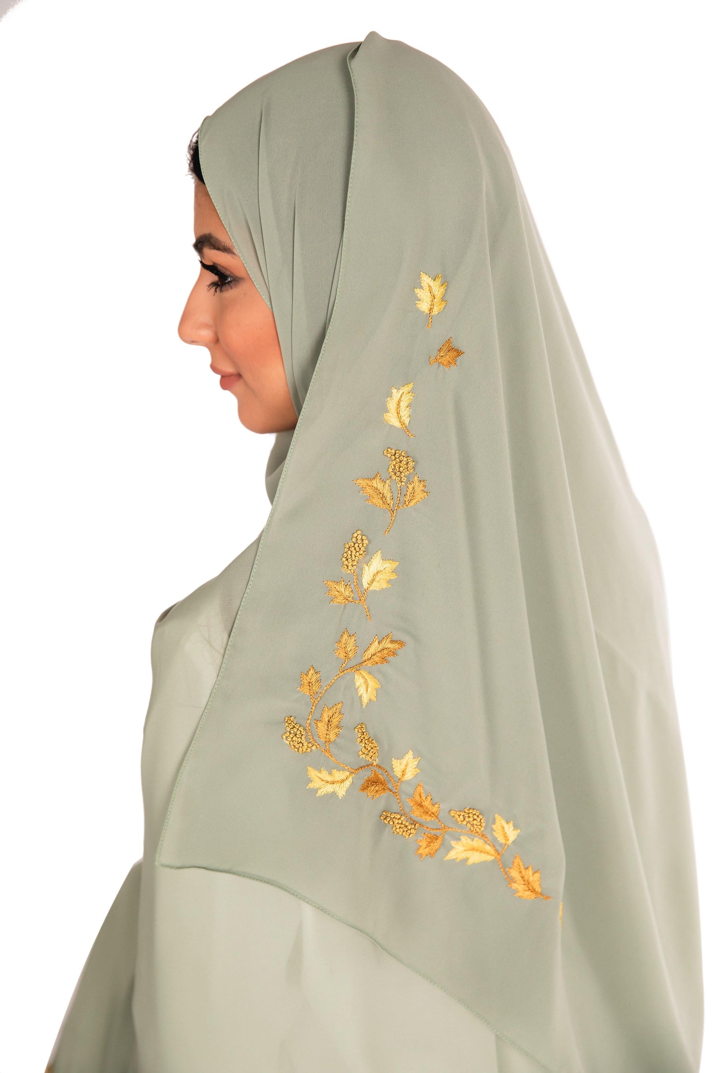 LF1-02 شيلة الباهية عشبي فاتح - Shailah.ae شيلة