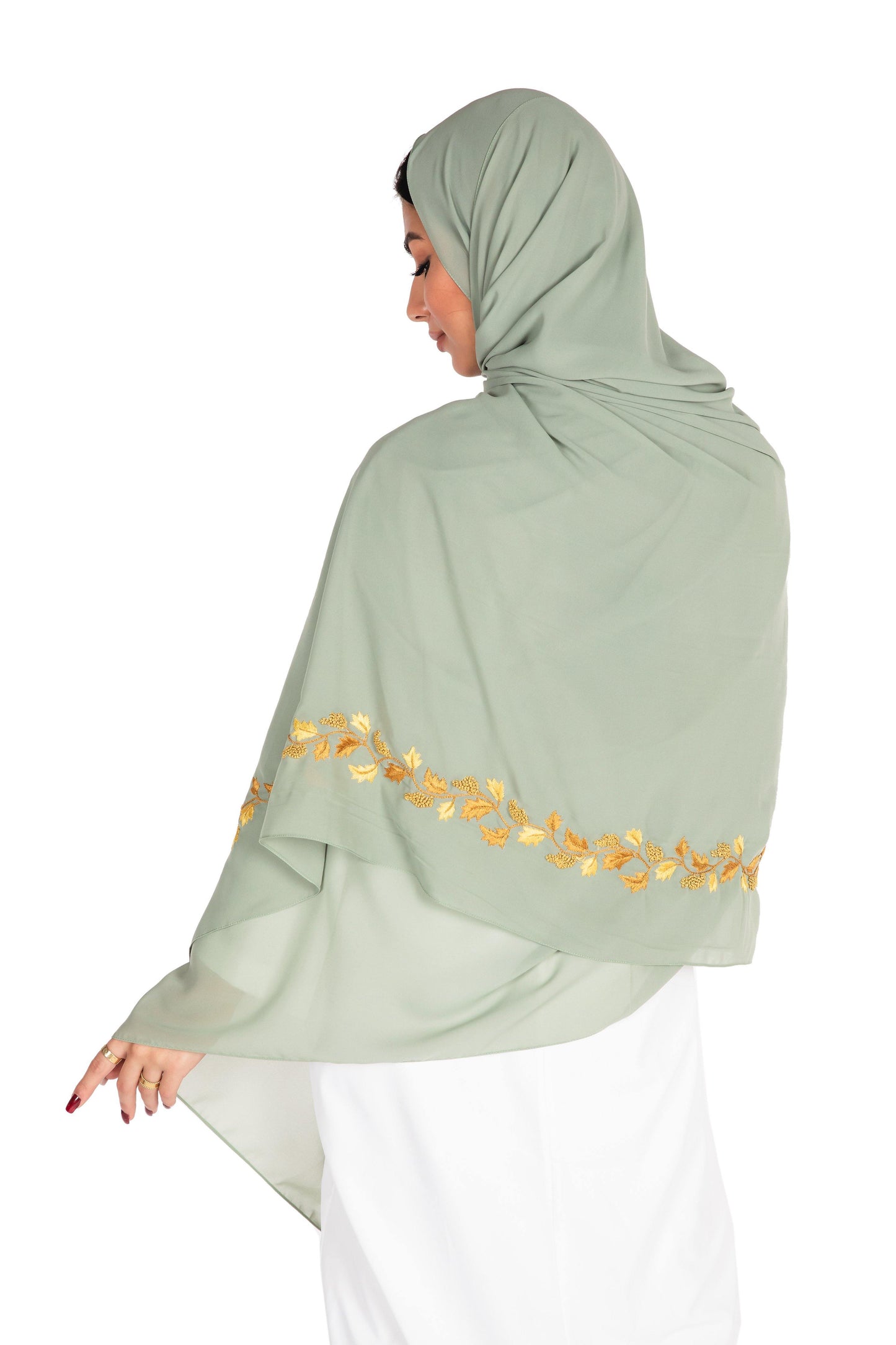 LF1-02 شيلة الباهية عشبي فاتح - Shailah.ae شيلة