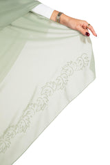 FK1-04 شيلة مضاوي أخضر باهت - Shailah.ae شيلة