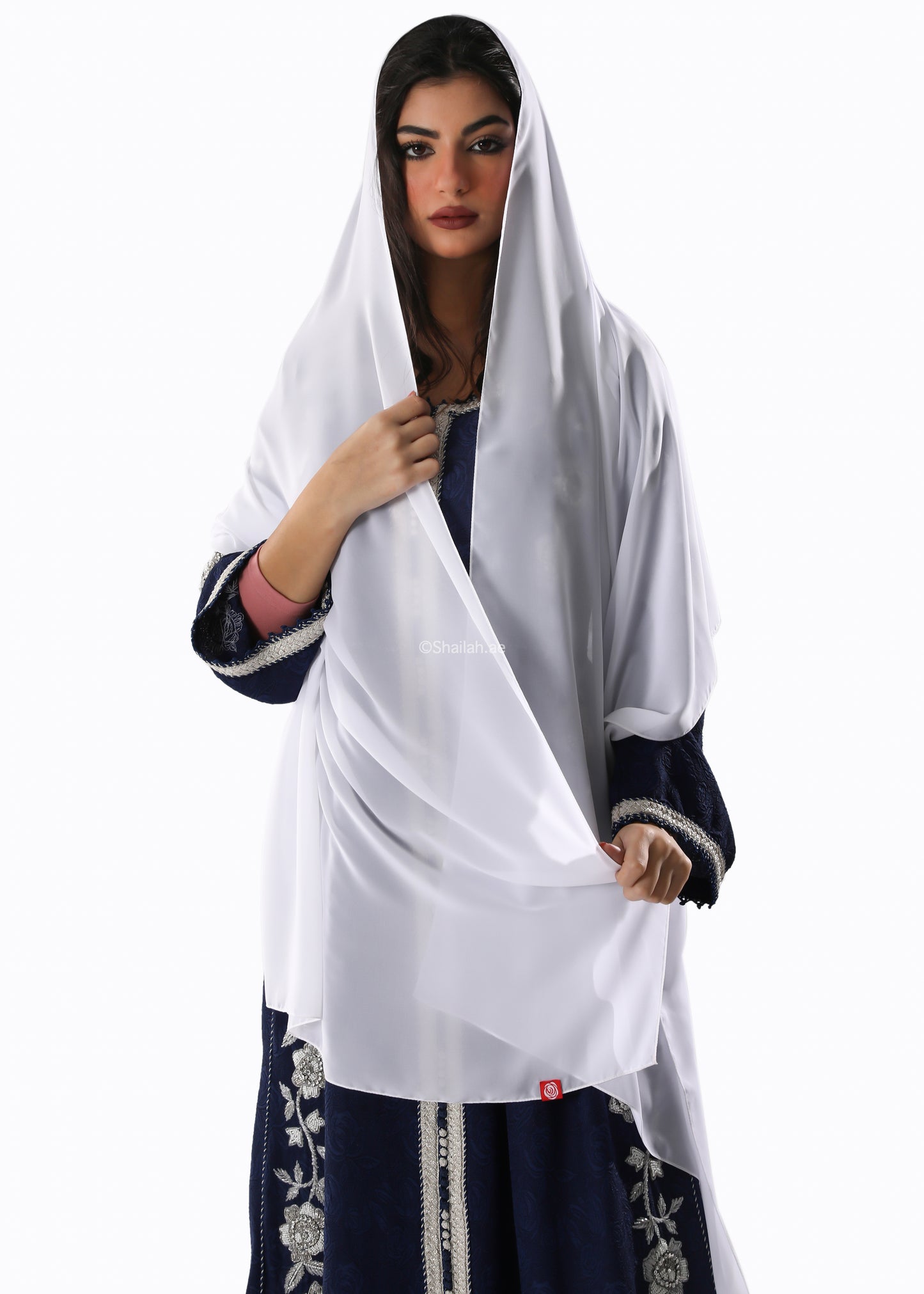 DS2-13 Duja Night Plain Home Hijab