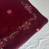 RZ5-11 Jouri Rose Embroidered Home Hijab
