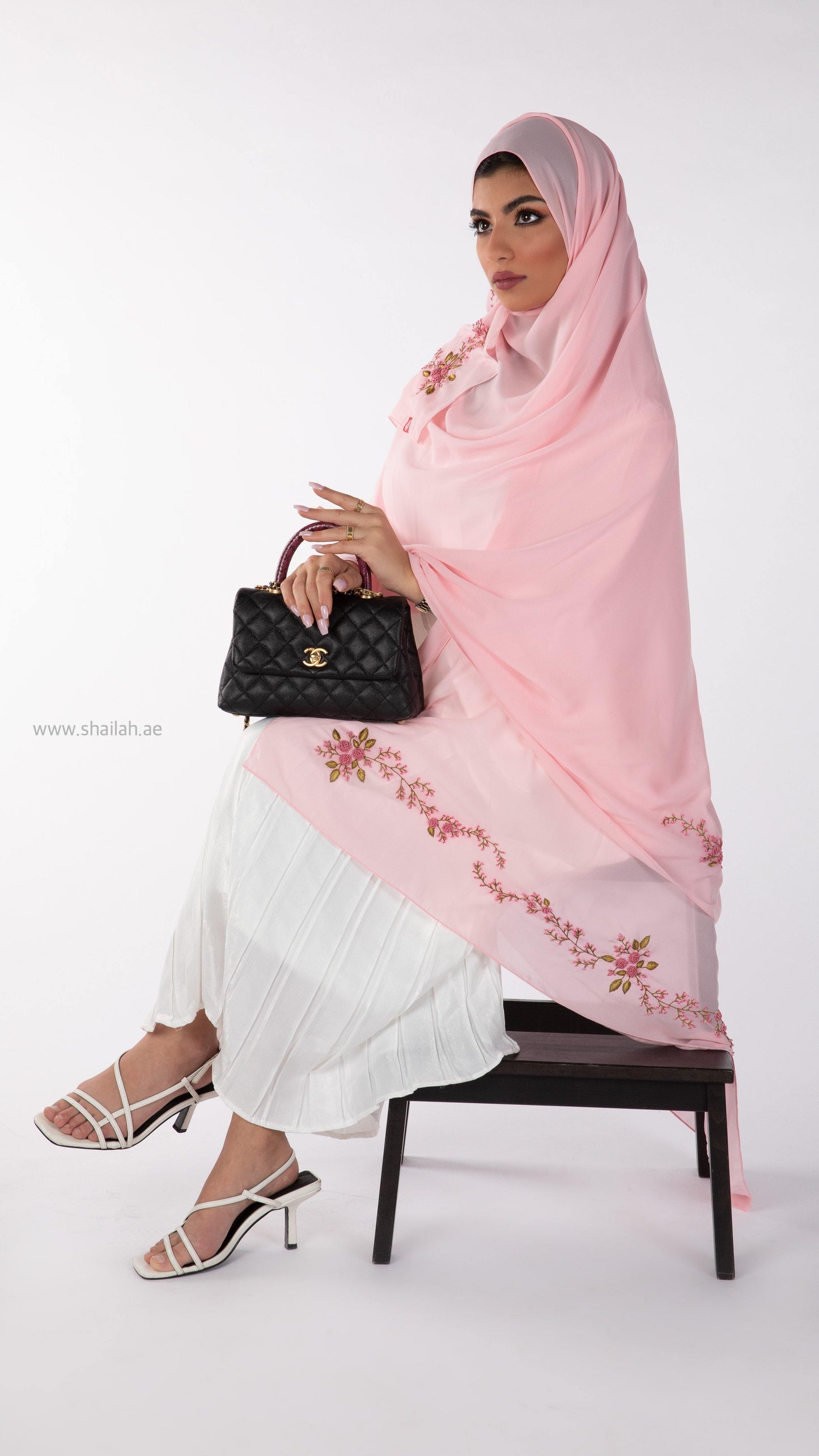 TC1-04 شيلة وصايف وردي كوارتز - Shailah.ae شيلة