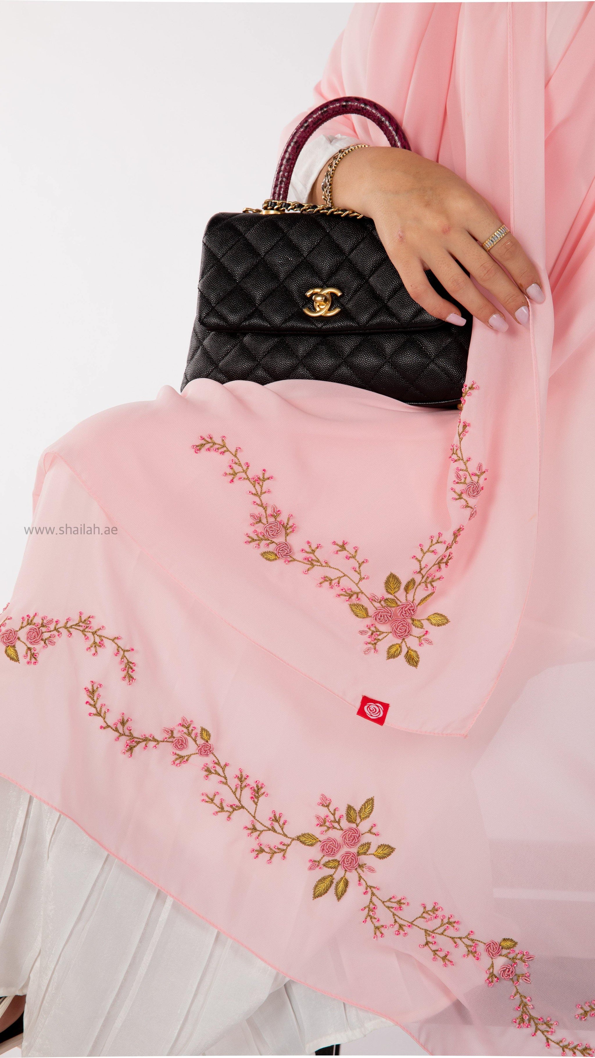 TC1-04 شيلة وصايف وردي كوارتز - Shailah.ae شيلة