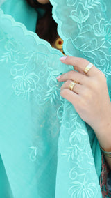 CB1-01 شيلة مطرزة تيفاني - Shailah.ae شيلة